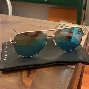 Blue Mirrored Quay Australia Sunglasses